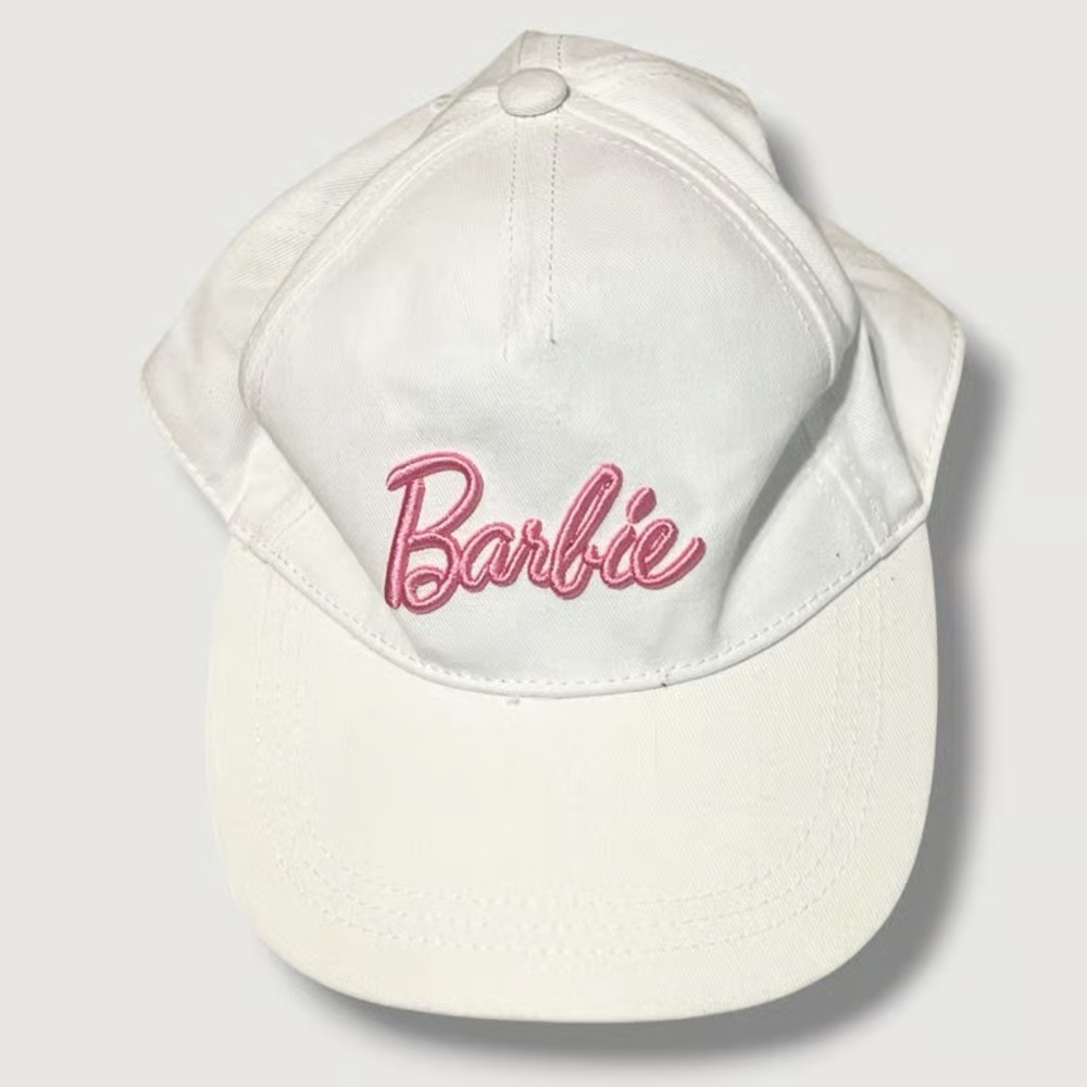 Barbie Doll White Snapback Hat Baseball Cap C